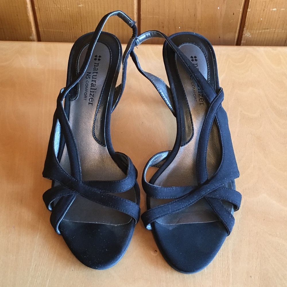 Black Kitten Heels